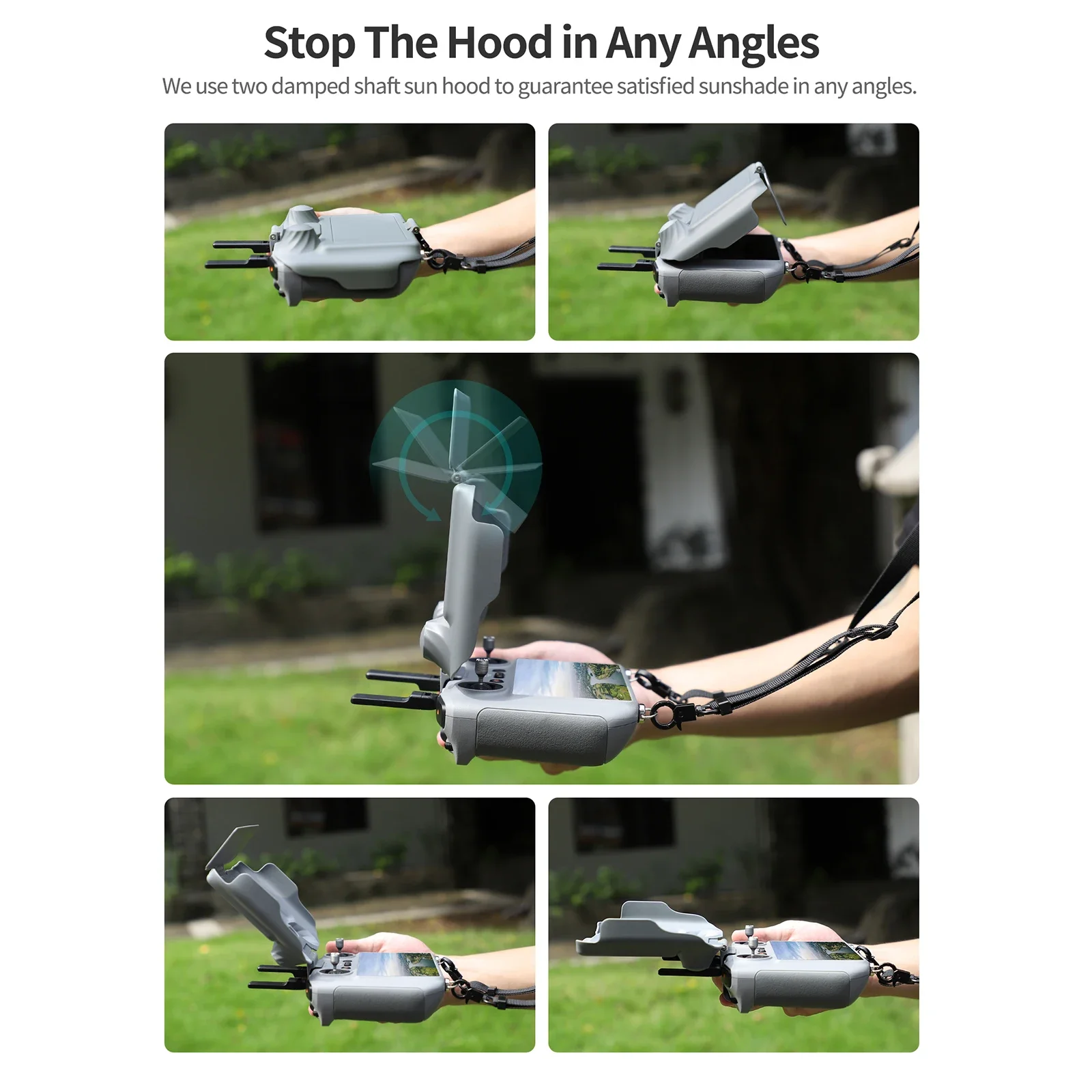 Cappuccio proteggi schermo per - Drone Sun Shade recensione e prezzo